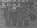 Лучшие друзья: Саша, Сережа, Миша Нечаев, 
Милан Вигневич. Уфа, 1955 г.